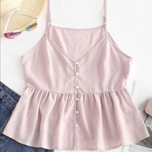 ZAFUL flounce cami top